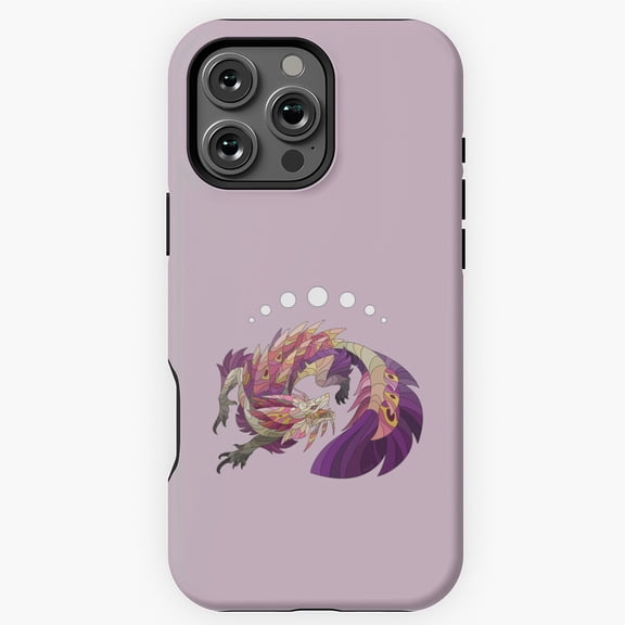 Mizutsune Dance Monster Hunter Art Phone Case for iPhone 16 15 14 13 12 11 Pro Max