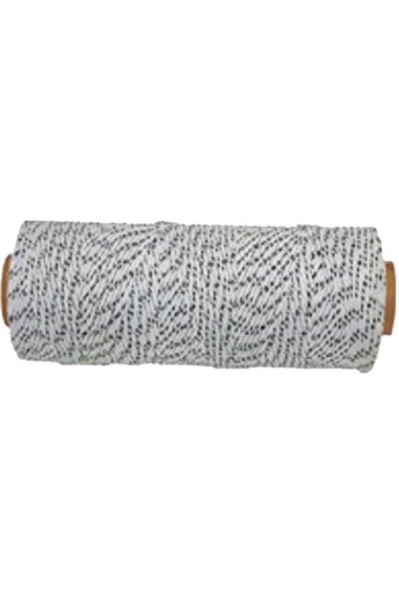 BON503 8 oz, No.18 x 500 ft. Nylon Bondeed Twine, Lime & Black