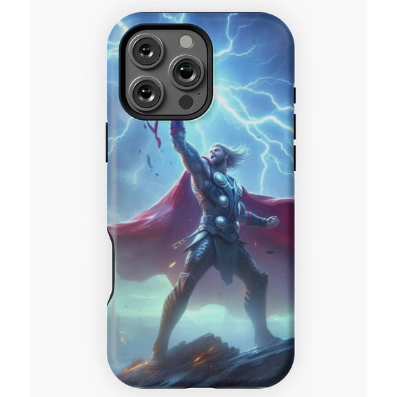 Mjolnir Ascendant Thor's Hammer Phone Case for iPhone 16 15 14 13 12 11 Pro Max