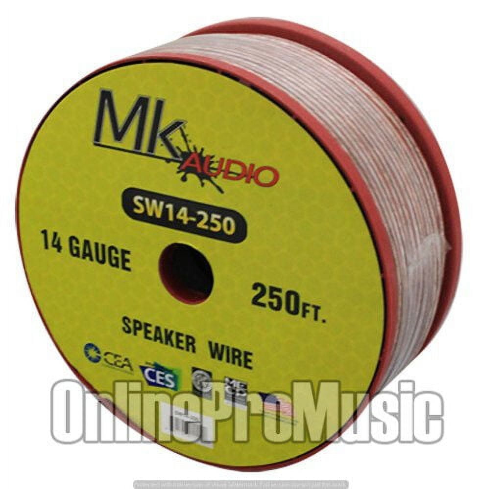 Mk Audio SW14-250 14 Gauge 250FT Spool Speaker Wire