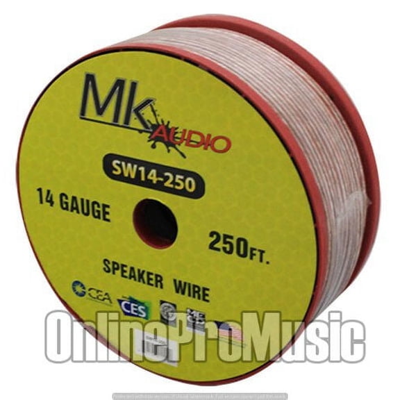 Mk Audio SW14-250 14 Gauge 250FT Spool Speaker Wire