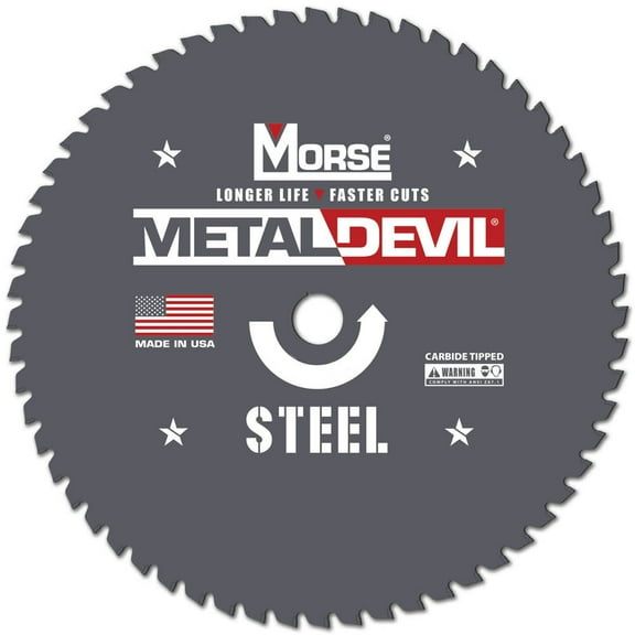 Mk Morse 14" 66 Tooth Metal Devil Circular Saw Blade
