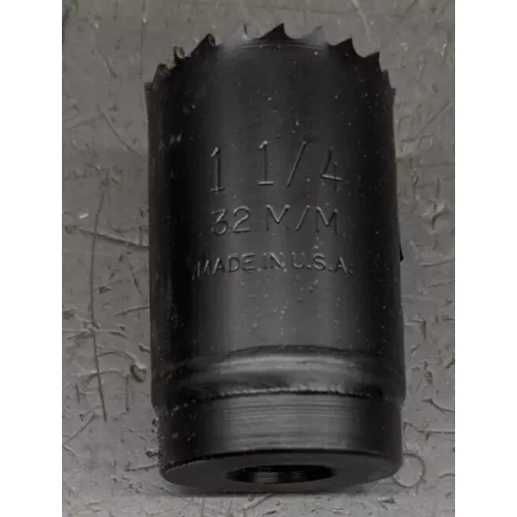 Mk Morse A204 1-1/4" Or 32Mm Hole Saw Bi-Metal Nos Usa