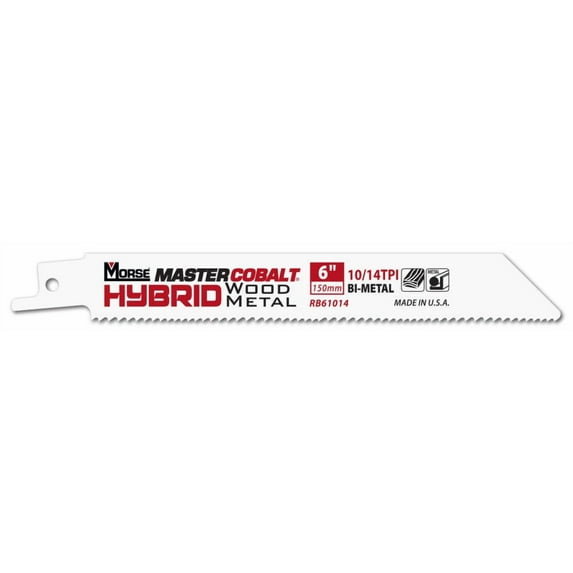 Mk Morse Reciprocating Saw Blades 10In 5Pk