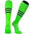 thumbnail image 1 of Mk Socks Competitor Baseball Football Soccer Knee High Socks - Neon Green Navy (XL), 1 of 3