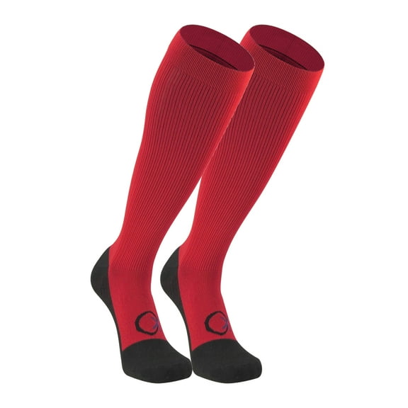 Mk Socks Long Compression Sports Socks - Red (L)