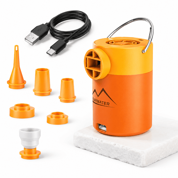 Mkarmater Mini Electric Air Pump For Pool Floats & River Tubes 1.69 Oz