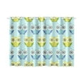 thumbnail image 1 of Mkhert Cartoon Owls Blackout Window Curtain Kitchen Curtain 26X39 Inch, 2 Panels, 1 of 3
