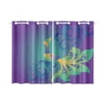 thumbnail image 1 of Mkhert Colorful Bird Blackout Window Curtain Kitchen Curtain 26X39 Inch, 2 Panels, 1 of 3