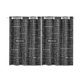 thumbnail image 1 of Mkhert Music Blackout Window Curtain Kitchen Curtain 26X39 Inch, 2 Panels, 1 of 3