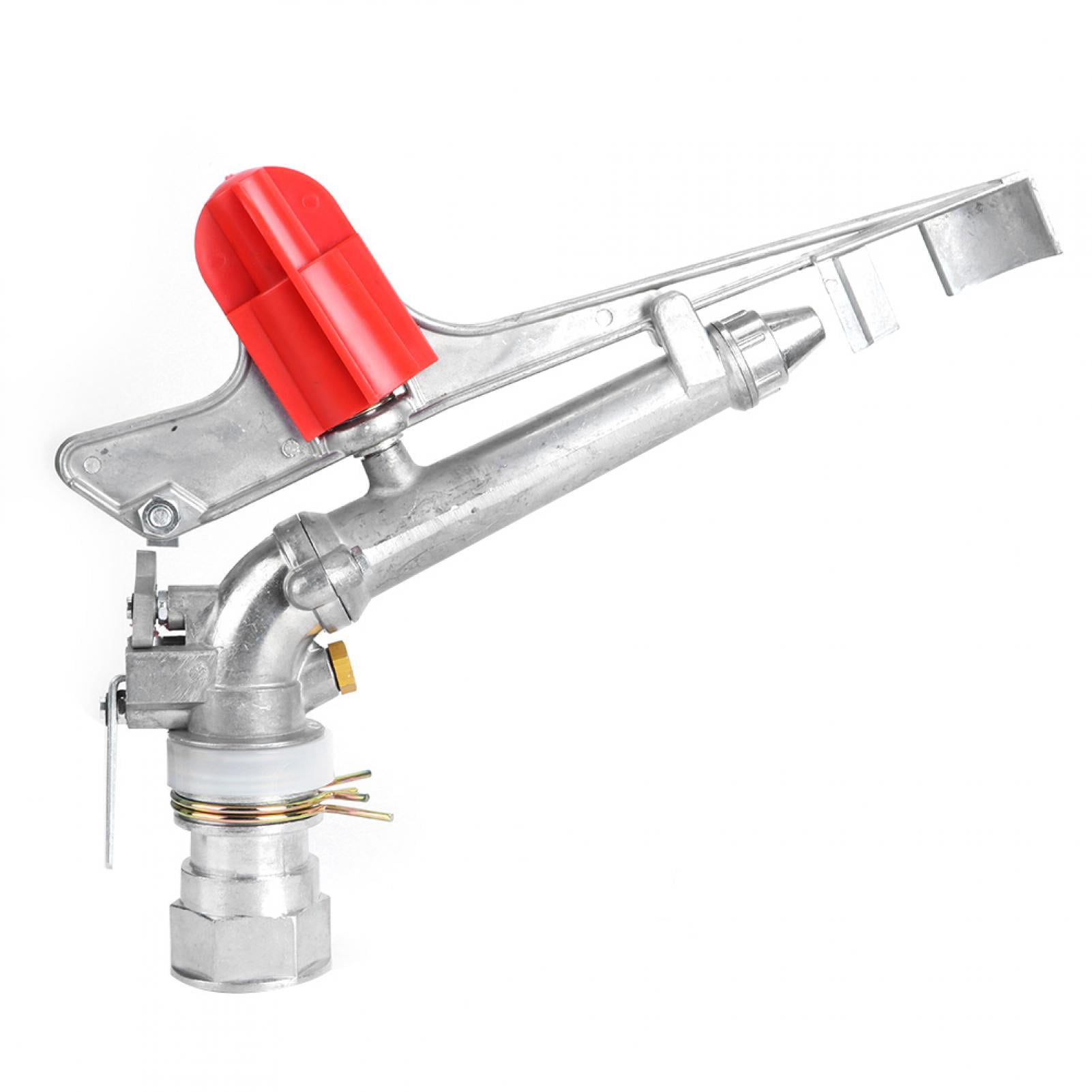 Mkoaceer 1.5in DN40 Female Thread Rocking Arm Sprinkler Rotation Irrigation Sprinkler Watering