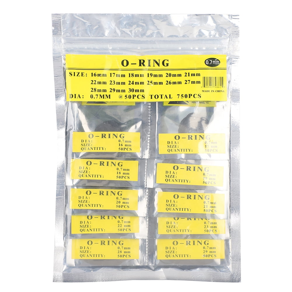 Mkoaceer O Ring Rubber Seal, Different Sizes O Ring Watch Back Gasket