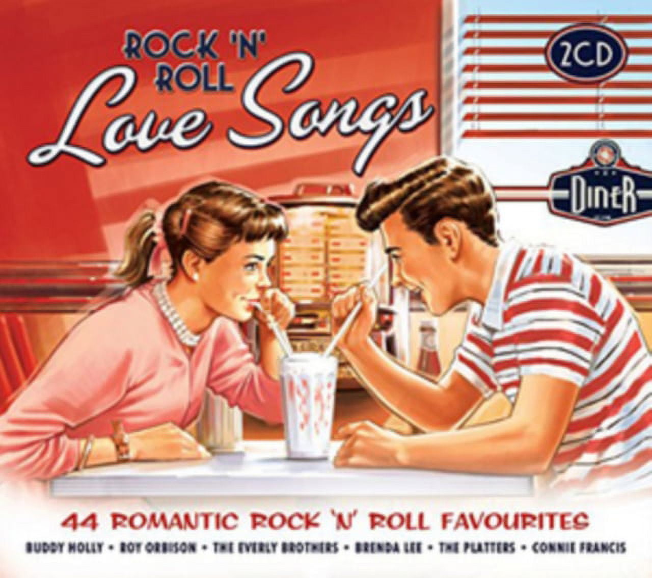 Various CD: Rock'n'Roll Love Songs (3-CD, Limited Metal Box