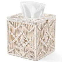 TOPRenddon Tissue Box Cover，BAIRONG Tissue Box - Facial Tissue ...