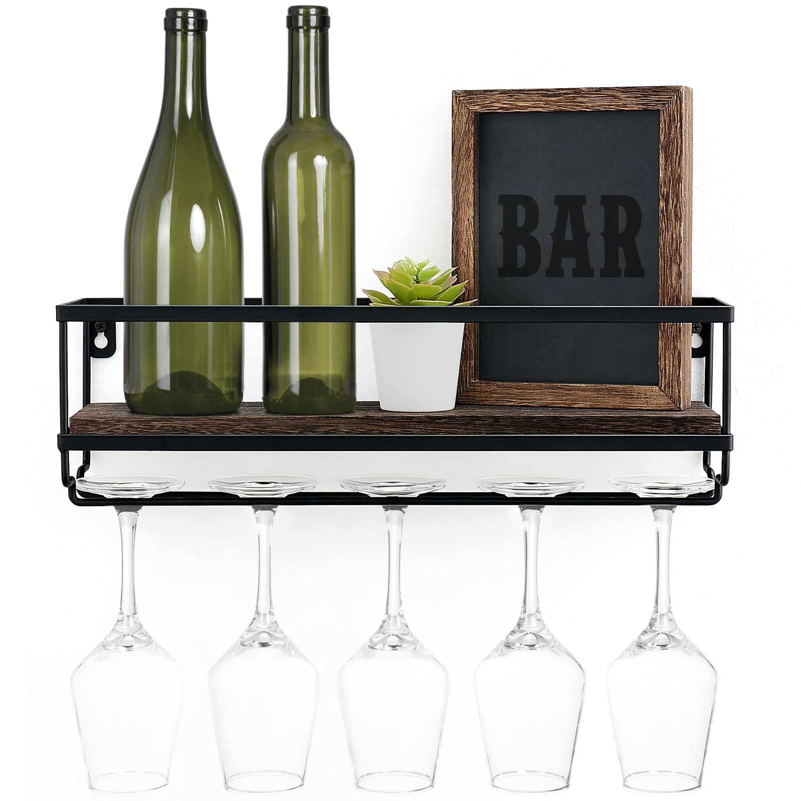 Wine Enthusiast Large Under Stemware Rack