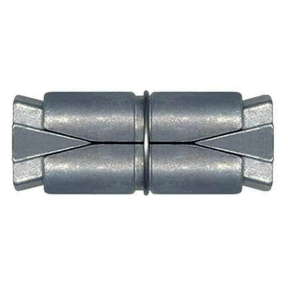 Mkt Fastening Double Lag Shield, 1" Dia, 3" L, Alloy Steel Plain, 5 PK 6210000