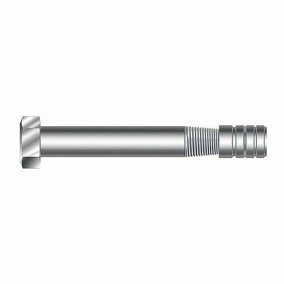 Mkt Fastening Taper Bolt w/Nut,3/8 x 3 In,PK50 3422000