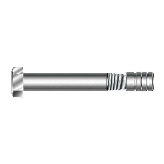Mkt Fastening Taper Bolt w/Nut,3/8 x 3 In,PK50 3422000
