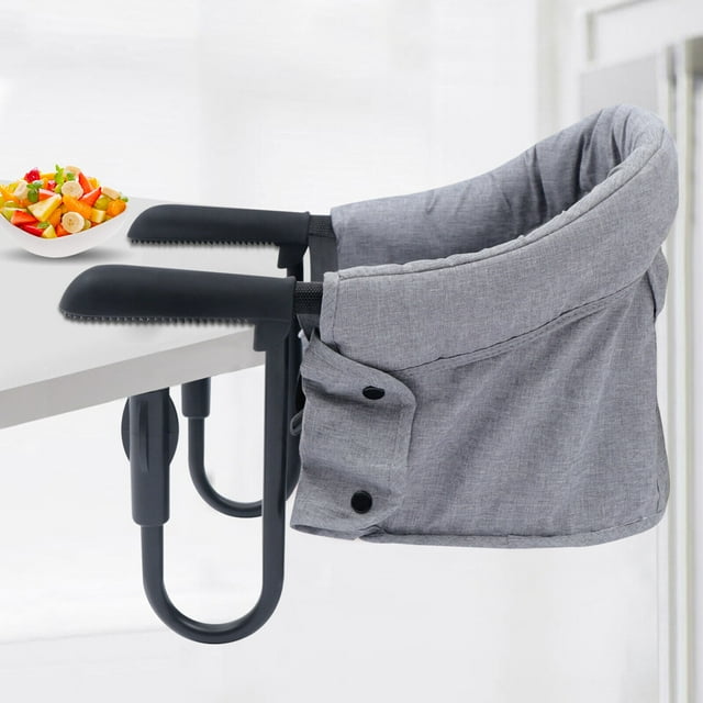 Mkyiongou Portable Folding Baby Clip On High Chair Booster Fast Hook On