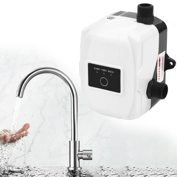 Mkyiongou Pressure Booster Pump Automatic 150W Portable Boosting Pump For Shower Kitchen
