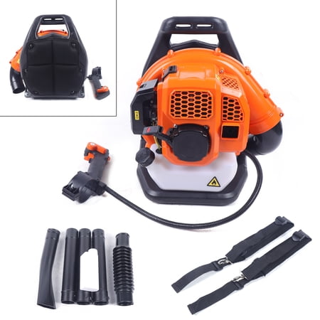 Mkyiongou Two-stroke Backpack Gasoline Leaf Blower, Cordless Leaf Blower for Snow Debris, Yard Garden Lawn and Street Cleaning