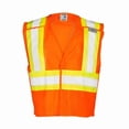 thumbnail image 1 of Kishigo 5XL Class 2 Breakaway High Visibility Vest, Orange 1176-5X, 1 of 4
