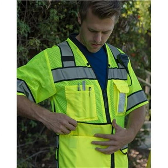 Kishigo High Performance Surveyors Vest S5014-5015 Orange 3XL