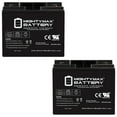 thumbnail image 1 of Ml18-12 - 12 Volt 18AH F2 SLA Battery - Pack 2, 1 of 12