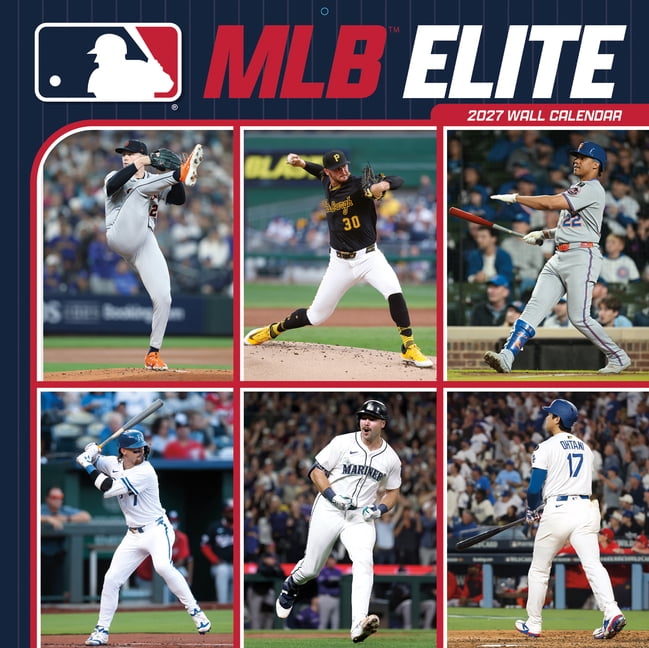 Mlb Elite 2027 Wall Calendar, (Paperback)