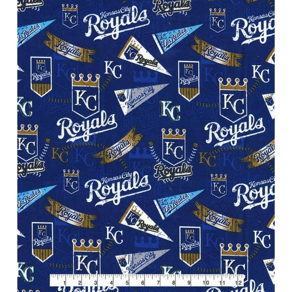 Mlb Kansas City Royals Cotton Fabric