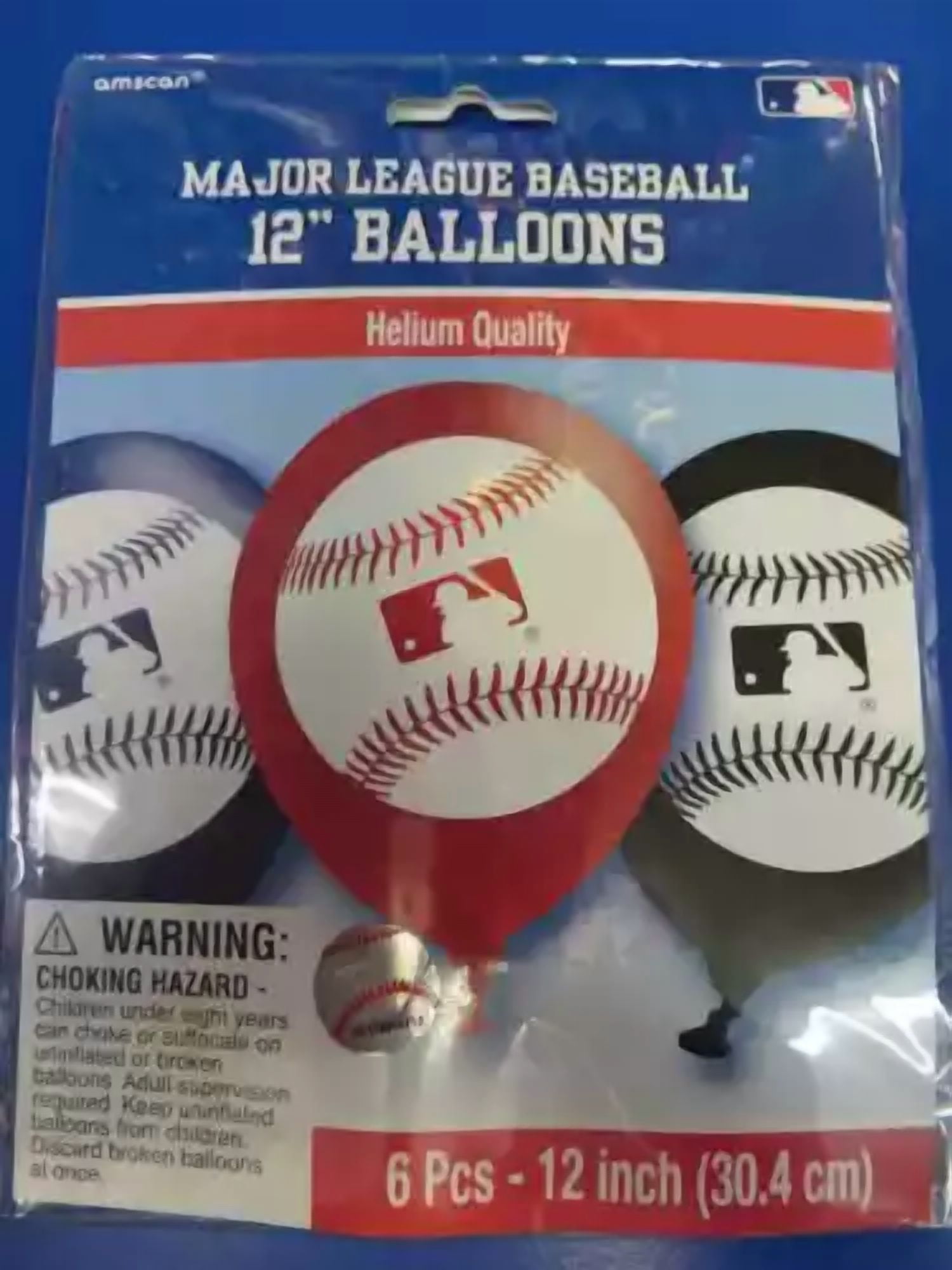 Mlb Pro Major League Baseball Sports Banquet Party Decoration Latex Balloons