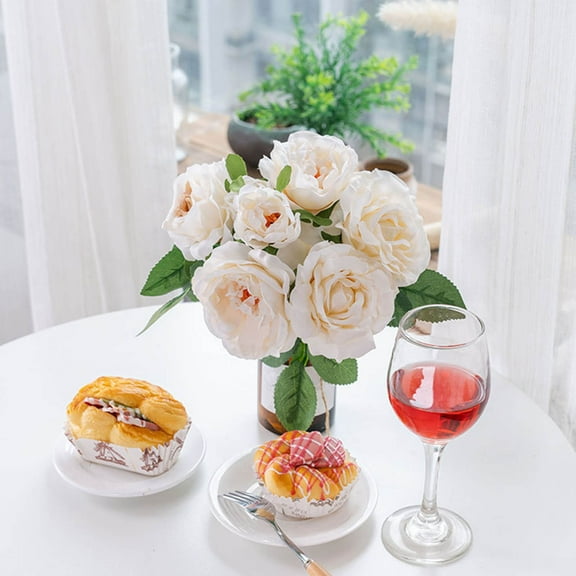 Mlkoz Artificial flowers, Imitation er Home Decoration Wedding Handheld er Wall Artificial er, Women Gifts