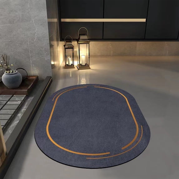 Mlkoz Bath Mat, Bath Bathroom Rug Non Super Absorbent Stain Proof Dry Thin Bathroom Rug Bath Mats For Bathroom Floor Bathtub Vanity Bathmat Bath Rug, Man Gifts