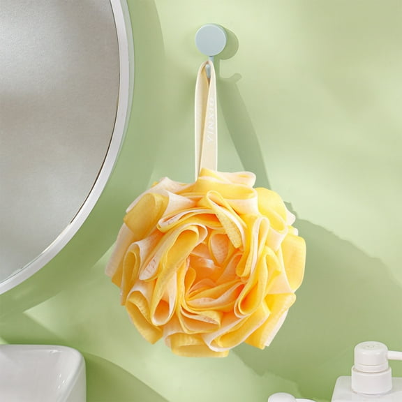 Bwiyojiz Bathroom Organzier, Rose Bath Double Layer Bath With Hook Multiple Colors Available Super Soft And Friendly Bath Holiday Gift, Men Gifts