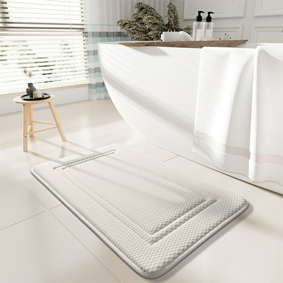 Mlkoz Bathroom Rugs, Carpet Bathroom Non Slipping Mat Absorbent Floor Mat Entrance Mat Non Slipping Foot Mat Bedroom Carpet, Birthday Gifts