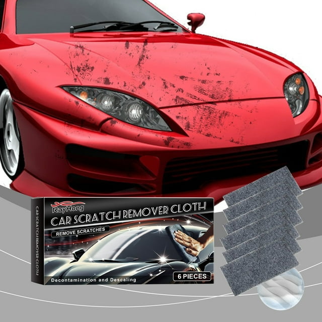 Mlkoz Car Cleanser Christmas Clearance! Auto Scratch Repair Cloth Quick
