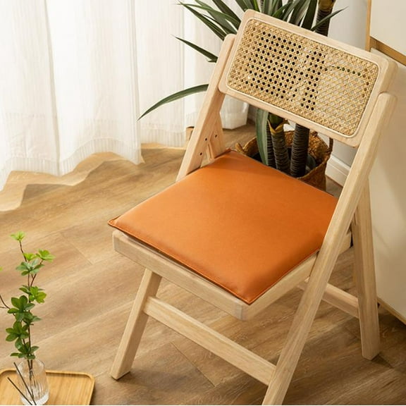 Mlkoz Garden Decor, Foam Cushion Office Long Term Sitting Breathable Thin Chair Cushion Dining Chair Cushion Leather Cushion, Men Gifts