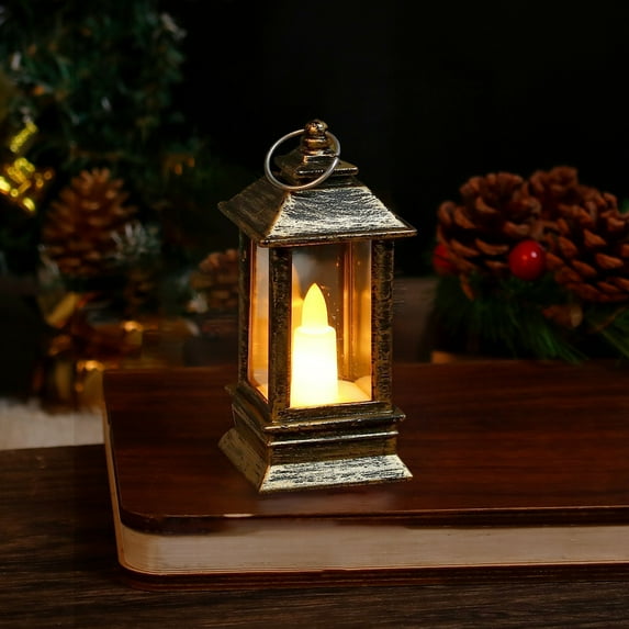 Mlkoz Home Decor, Electronic Candle Ambient Light Christmas Small Oil Lamp Mini Light Candle Night Light Holiday Ambient Decoration Lights, Women Gifts