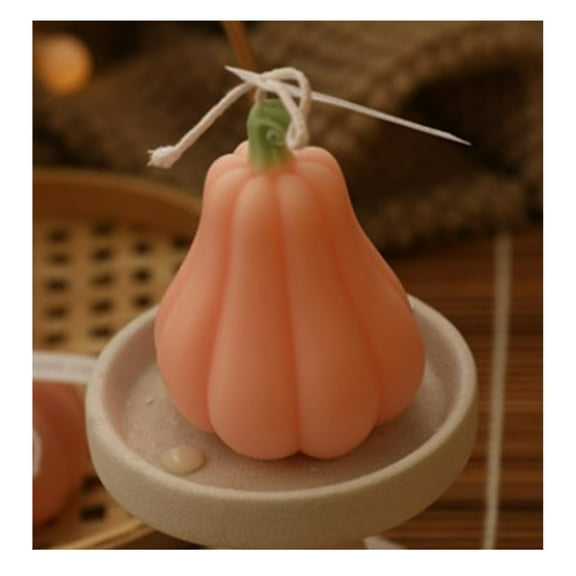 Mlkoz Home Decoration, Pumpkin Shaped Candles Aroma Candles Pumpkin Tea Light Candles Home Decor Pumpkin Candles Candles Bedroom Bathroom Party, Men Gifts