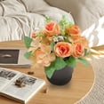 thumbnail image 1 of Mlkoz Home Decoration, Simulated Green Plant Decoration Small Potted Plants Plastic Flowers Artificial Flowers Simulated Floral Arrangements Bonsai, Men Gifts, 1 of 6