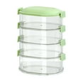 thumbnail image 1 of Mlkoz Kitchen Utensils & Gadgets, Seasoning Containers Kitchen Spice Storage Box Scallion Ginger Garlic Fresh-keeping Box Can Be Stacked With Food Sealing Box, Birthday Gifts, 1 of 2