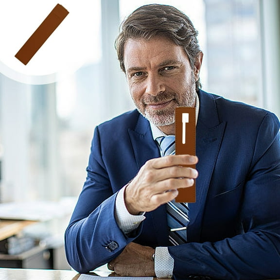 Mlkoz Office Accessories, Pen Pocket For Notebook Adjustable Elastic Diary Pencil Pocket Leather Pencil Case Pouch Pen Pocket For Notebook Planner Binders And Books, Birthday Gifts