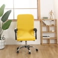 thumbnail image 1 of Mlkoz Office Accessories, Solid Color Brushed High Elastic Chair Cover Soft And Comfortable Chair Seat Cover -proof And- Chair Slipcover Suitable For Dining Chair, Men Gifts, 1 of 9