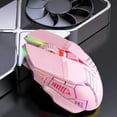 thumbnail image 1 of Mlkoz Office Supplies, 4-speed DPI Can Be Adjustment RGB Colorful Multi Device Suitable For Macro Programming Custom USB Wired Connection Gaming Mouse, Birthday Gifts, 1 of 6