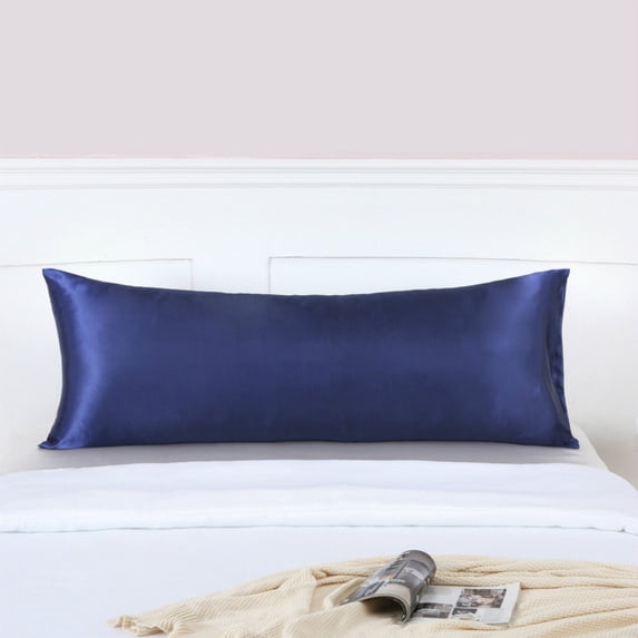 Mlkoz Pillow Cases Clearance, Numerous Satin Silk Pillowca Satin Silk Pillowca Suitable For Hair And Skin Standard Size 51x137cm With Hidden Zipper Soft Breathable Glay And Cool, Women Gifts