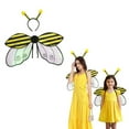 thumbnail image 1 of Mlkoz Room Decor, Holiday Party Masquerade COS Dress Up Insect For Girls Women Sparkly Assistant With Elastic Shoulder Straps, Womem Gifts, 1 of 4