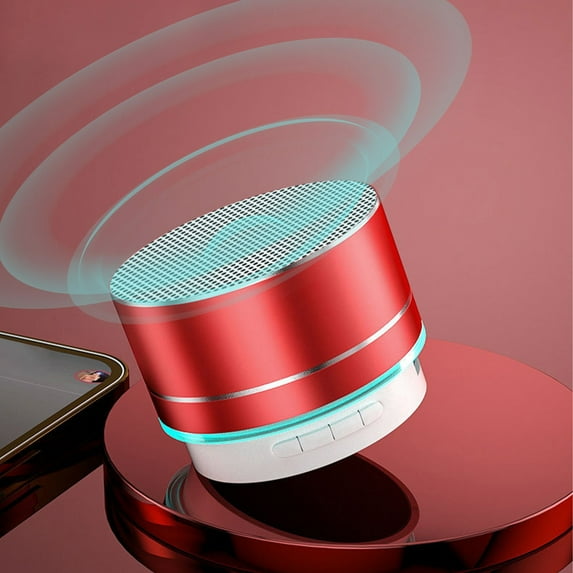 Mlkoz School Supplies, Metal Bluetooth Speaker Mini Portable Laptop Sound System, Women Gifts