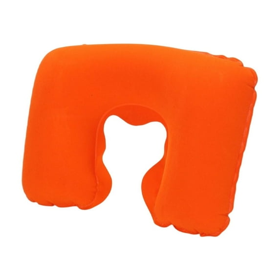 Mlkoz Seat Pads, Comfortable Travel Neck PVC Flocked U Shaped Cushion For Aviation Outdoor Home Use Portable Inflatable Cervical Support With Soft Velour Cover, Women Gifts