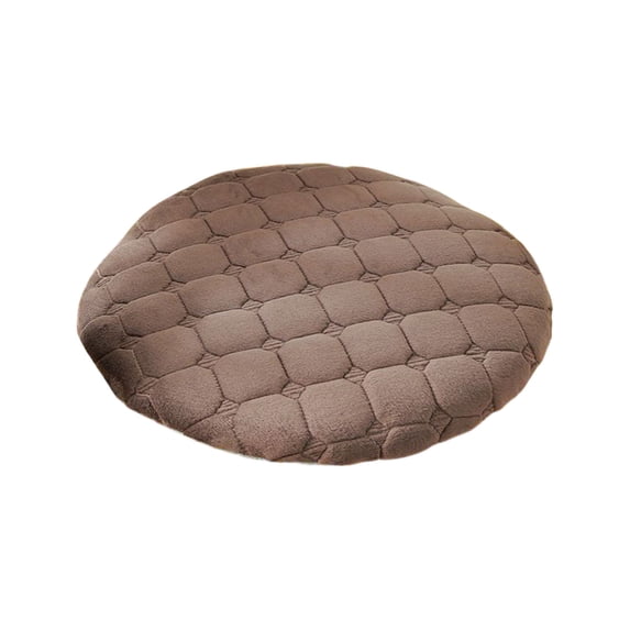 Mlkoz Seat Pads, Round Plushs Cushion Tatami Chair Cushion Fart Cushion Floor Round Stool Dining Table Dining Chair Round Cushion Seat Cushion Winter, Men Gifts