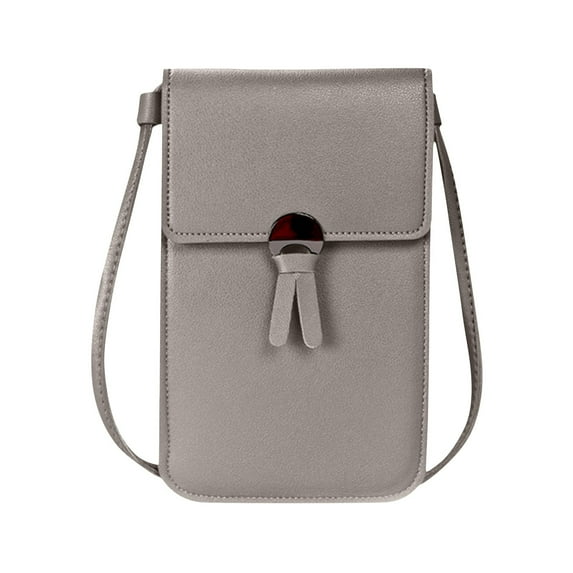 Mlkoz Shoulder Bag Clearance, Touchscreen Phone Bags, Mini Leather Mobile Phone Crossbody Bags Shoulder Handbag Wallet With Credit Card Slots, Mother's Day Gifts